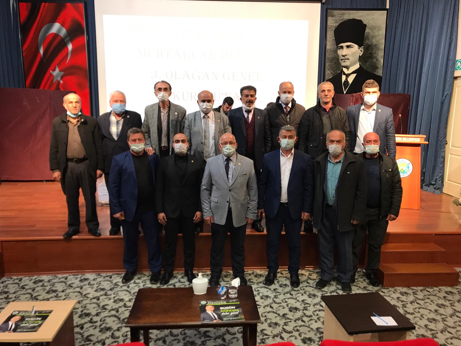 Hendek Muhtarlar Derneğinde Görev Dağılımı Yapıldı