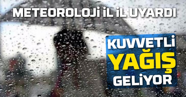 Meteoroloji Uyardı