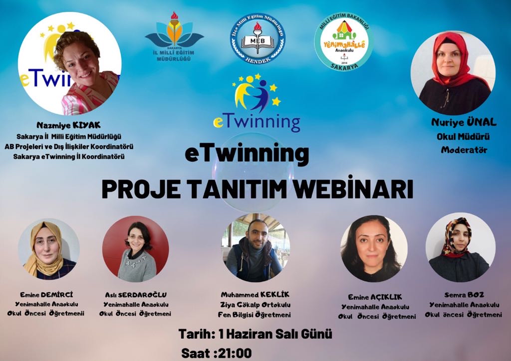 Yenimahalle Anaokulunda “Etwinning Proje Tanıtım Webinarı”