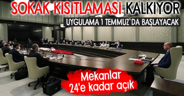 Sokak Kısıtlaması Kalkıyor