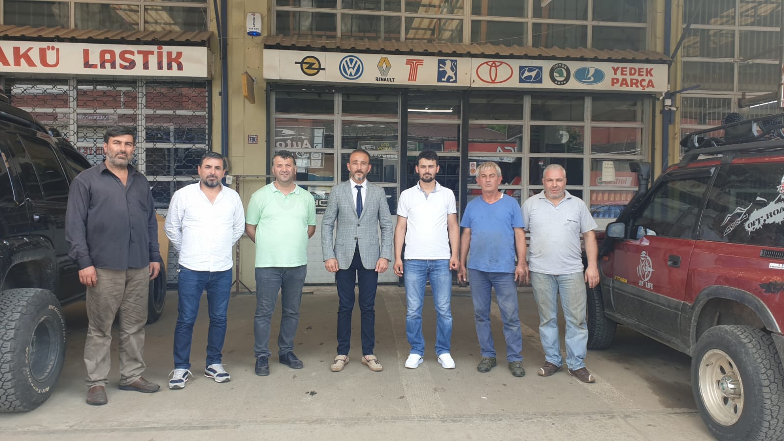 Demirel Sanayi Esnafını Ziyaret Etti