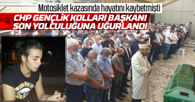 Gençlik Kolları Başkanı Gözyaşları ile Son Yolculuğuna Uğurlandı