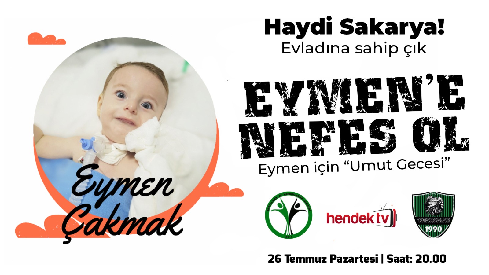 Eymen Bebek İçin Umut Gecesi
