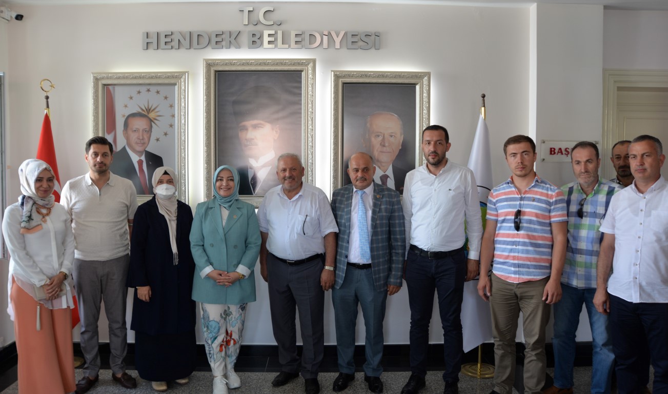 ATABEKTEN HENDEK BELEDİYESİNE ZİYARET