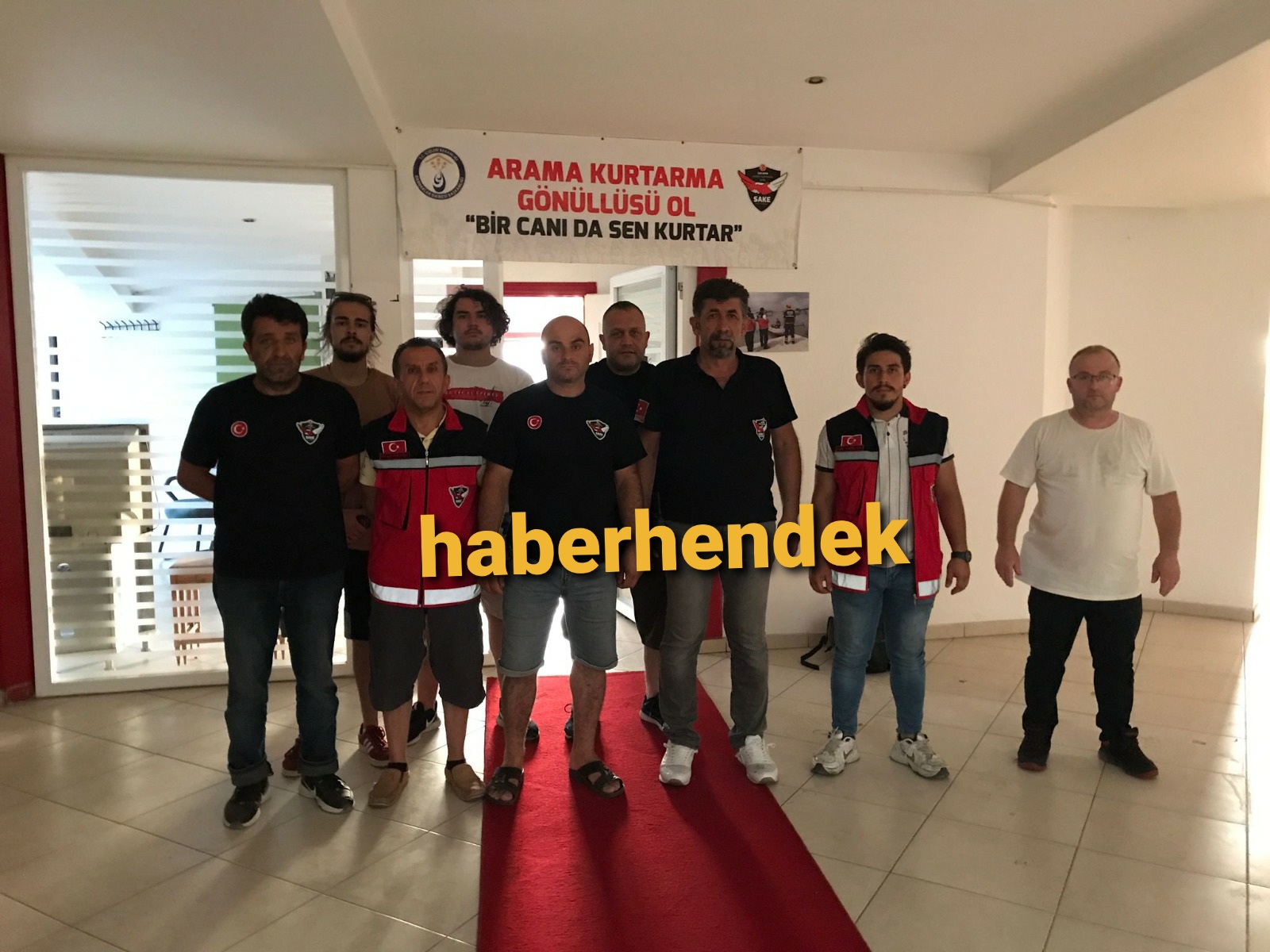 SAKE Ekibi Yangın Bölgesinde Destek için Yola Çıktı