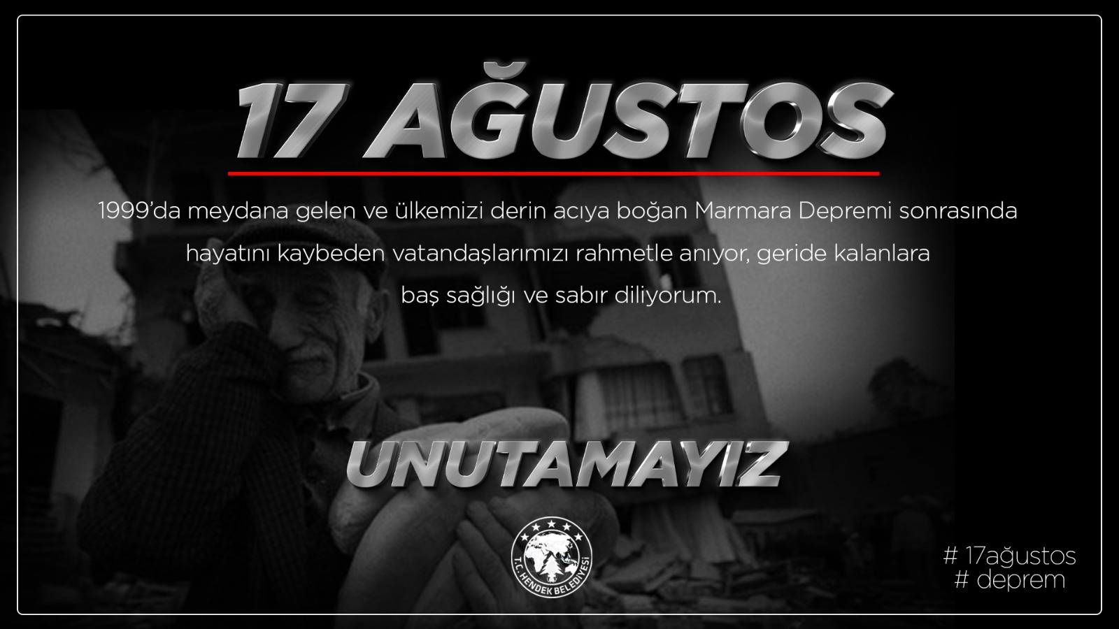 Babaoğlu; Allah Ülkemizi ve Milletimizi afetlerden korusun