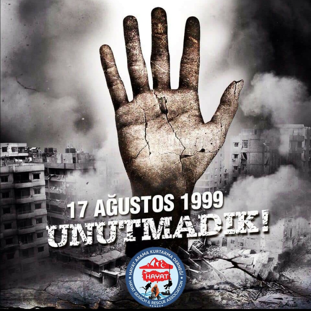17 Ağustos Depremi’nde Hayatını Kaybedenleri Rahmetle Anıyoruz