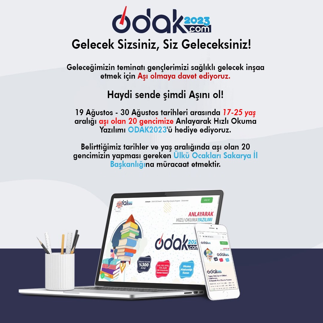 Ülkü Ocakları Sakarya İl Başkanlığından Gençlere Aşı Olun Çağrısı