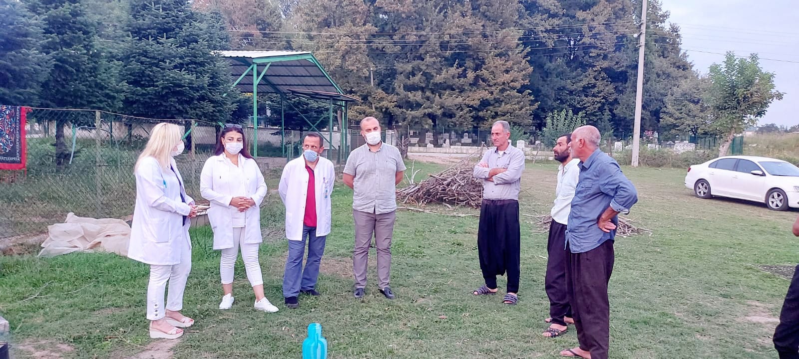 MEVSİMLİK TARIM İŞÇİLERİNE AŞILMANIN ÖNEMİ ANLATILDI