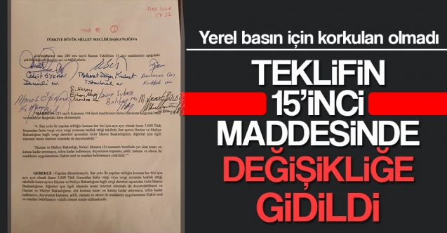 Yerel basın için korkulan olmadı