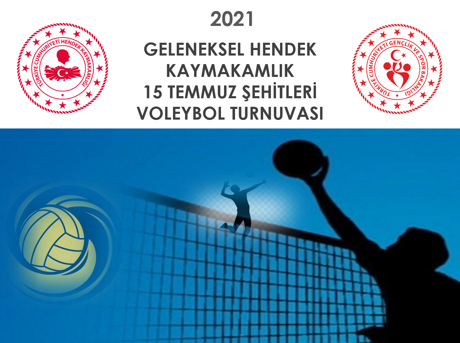 Kaymakamlık Voleybol Turnuvası Başlıyor