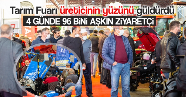 Tarım Fuarı Üreticinin Yüzünü Güldürdü