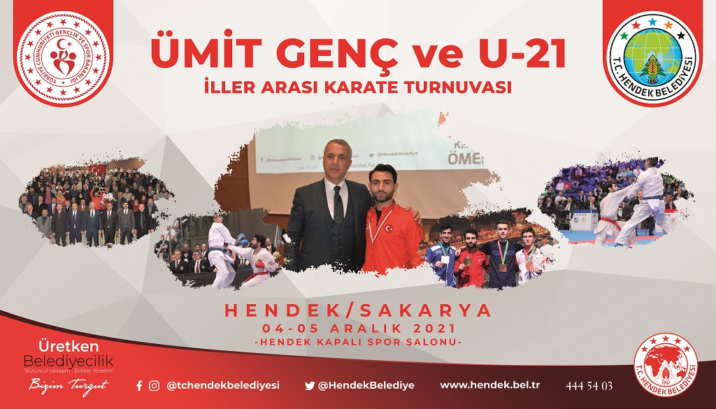 ÜMİT GENÇ VE U21 KARATE  TURNUVASI HENDEK’TE YAPILACAK