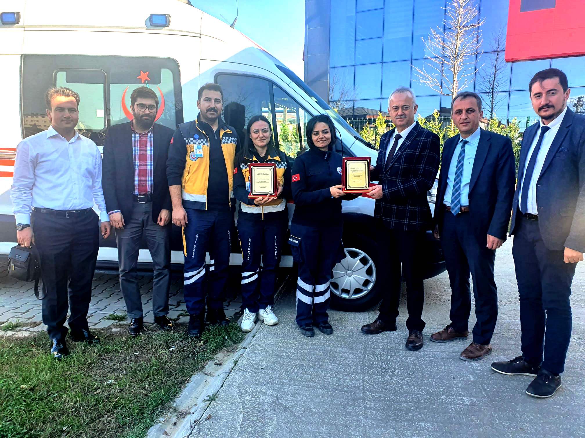 Öğütlü yılın en iyi istasyonunu ziyaret etti