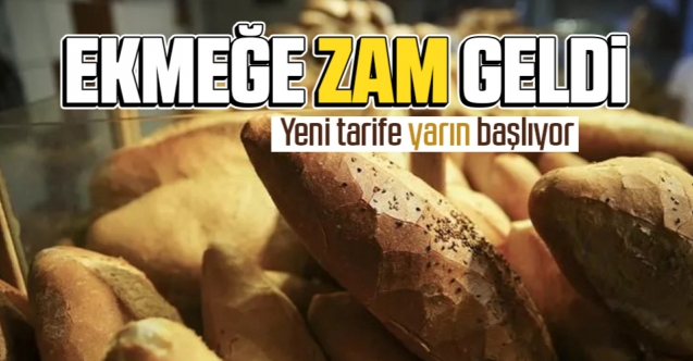 Ekmeği zamlı yiyeceğiz