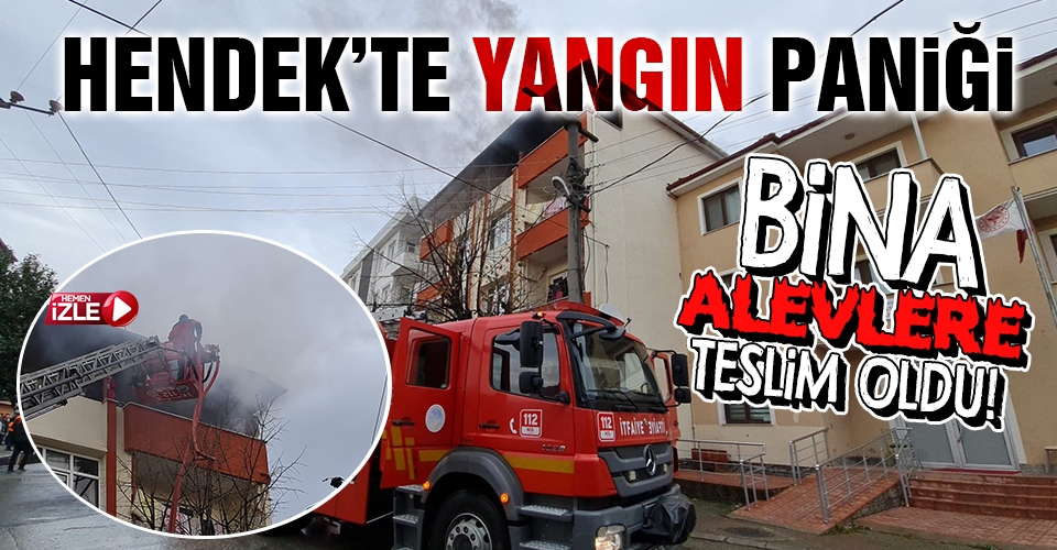 Çıkan Yangında Bir kişi dumandan etkilendi