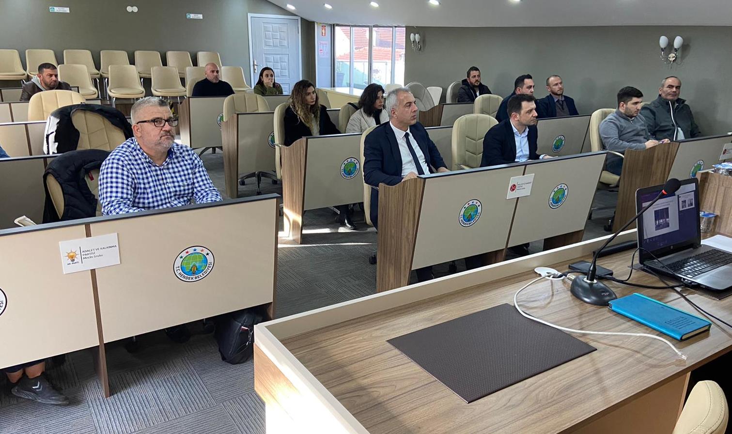 HENDEK BELEDİYESİNDE   ÖNCELİK İŞ GÜVENLİĞİ