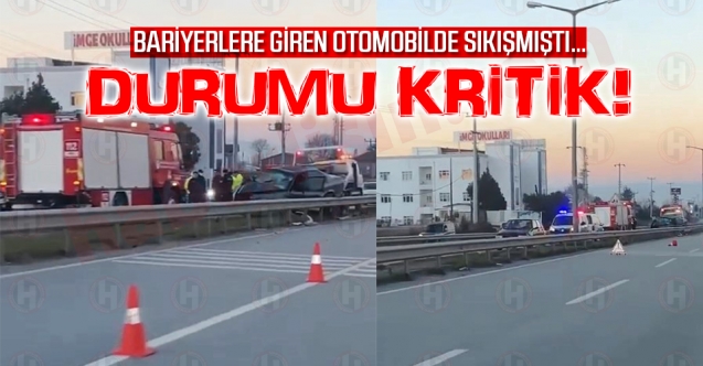 Hendek’te Kaza, Biri Ağır İki Kişi Yaralı