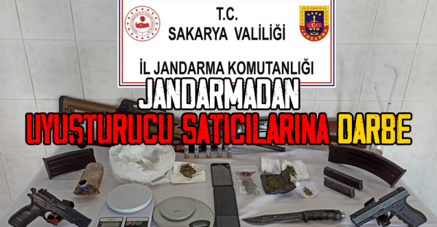 Jandarma'dan Uyuşturucu satıcılarına operasyon