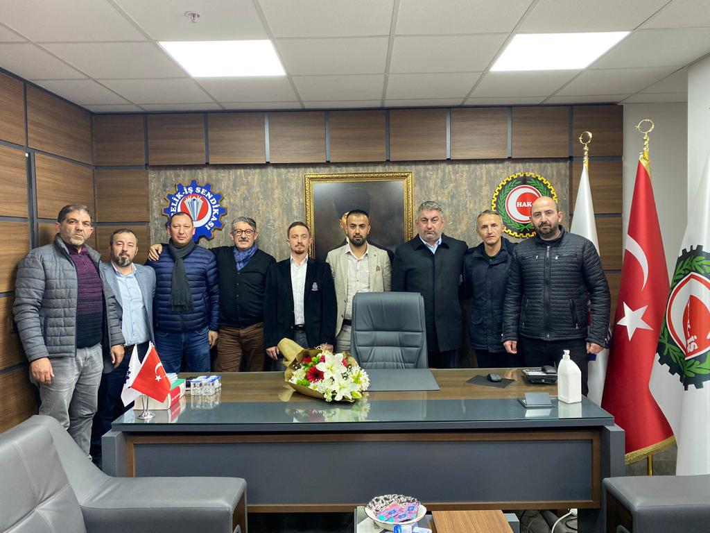 Özçelik İş Sendikasında Devir Teslim Töreni
