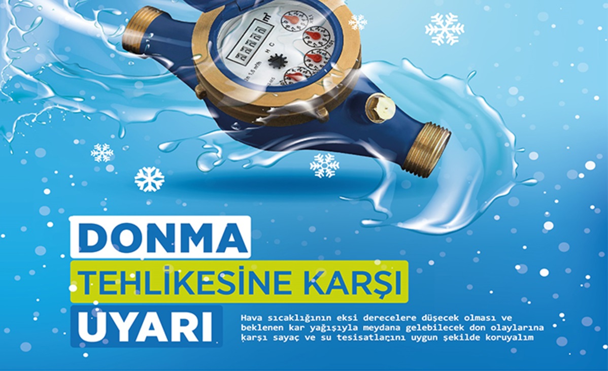 Büyükşehir’den su sayaçları ile ilgili önemli uyarı