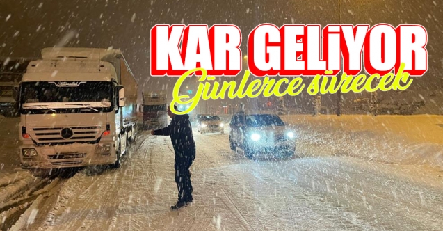 Sakarya'da yoğun kar yağışı bekleniyor
