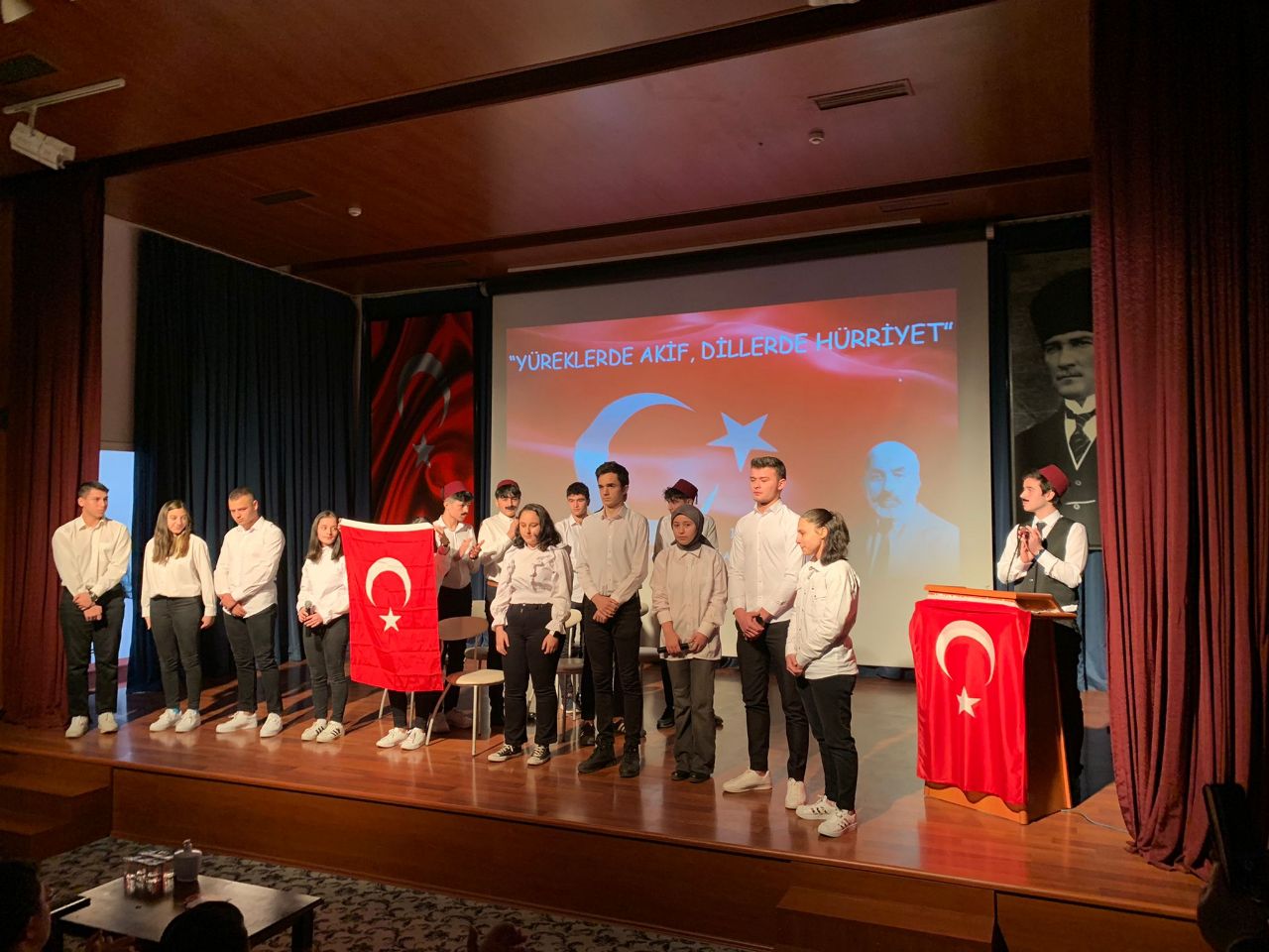 12 Mart İstiklal Marşı´nın Kabulü Ve Mehmet Akif Ersoy´u Anma Günü Kutlandı