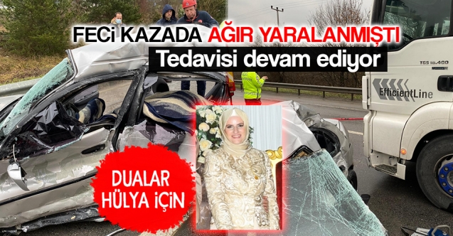 Hendek, Hülya için dua ediyor