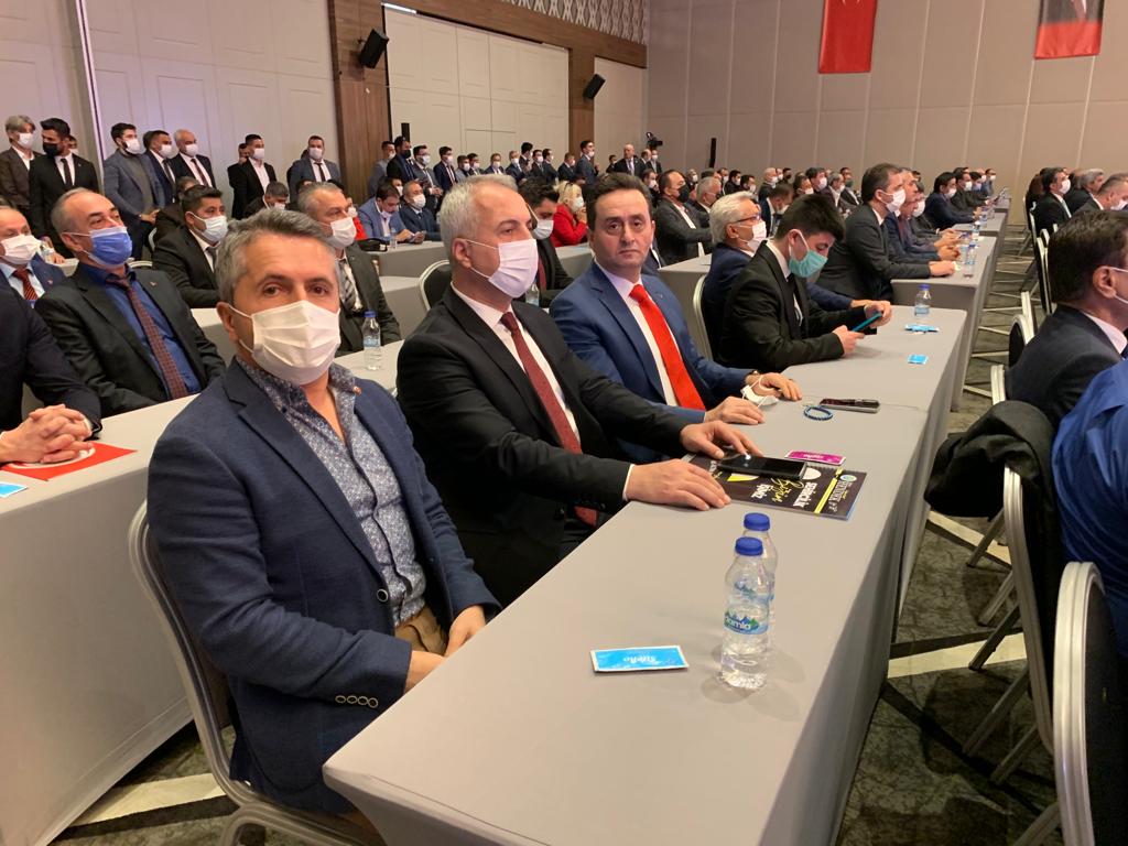 BAŞKAN BABAOĞLU BELEDİYE BAŞKANLARI TOPLANTISINDA
