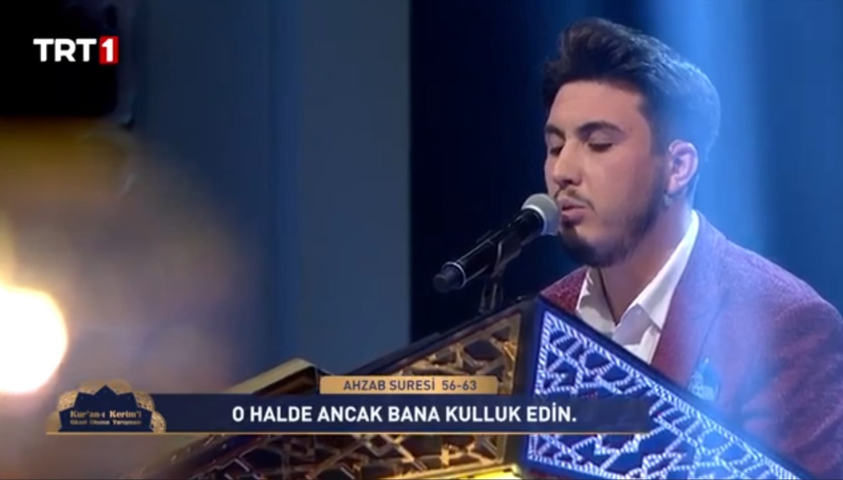 Ensar Koç TRT 1’de Yarışmada 2.nci oldu