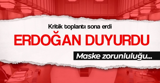 Cumhurbaşkanı Duyurdu. Maske Zorunluluğu Kalktımı