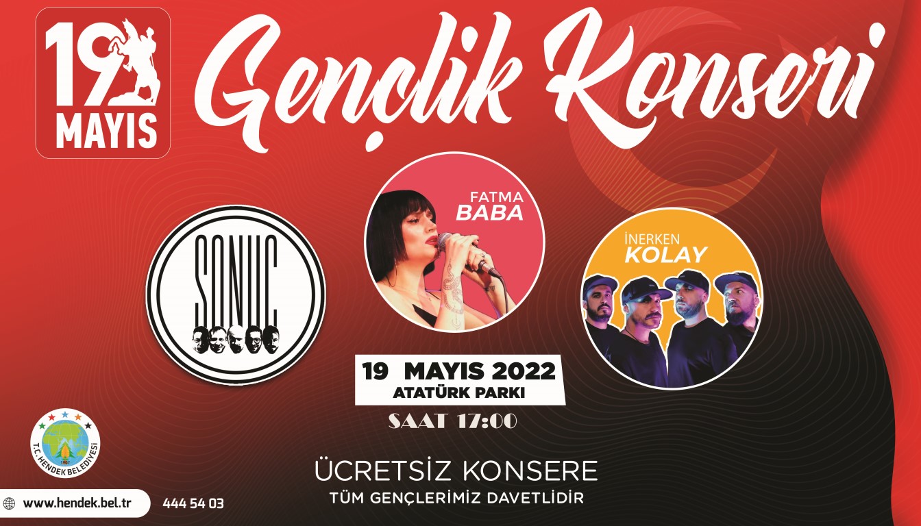 19 MAYIS'A ÖZEL GENÇLİK KONSERİ