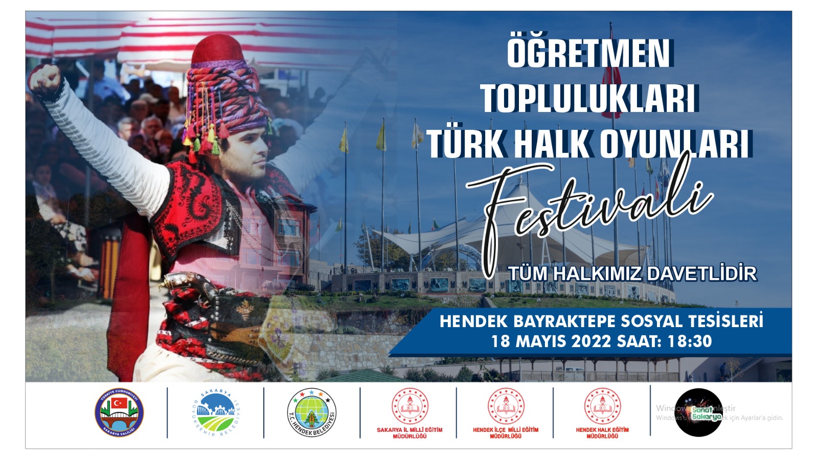 BAYRAKTEPE’DE TÜRK HALK OYUNLARI FESTİVALİ YAPILACAK