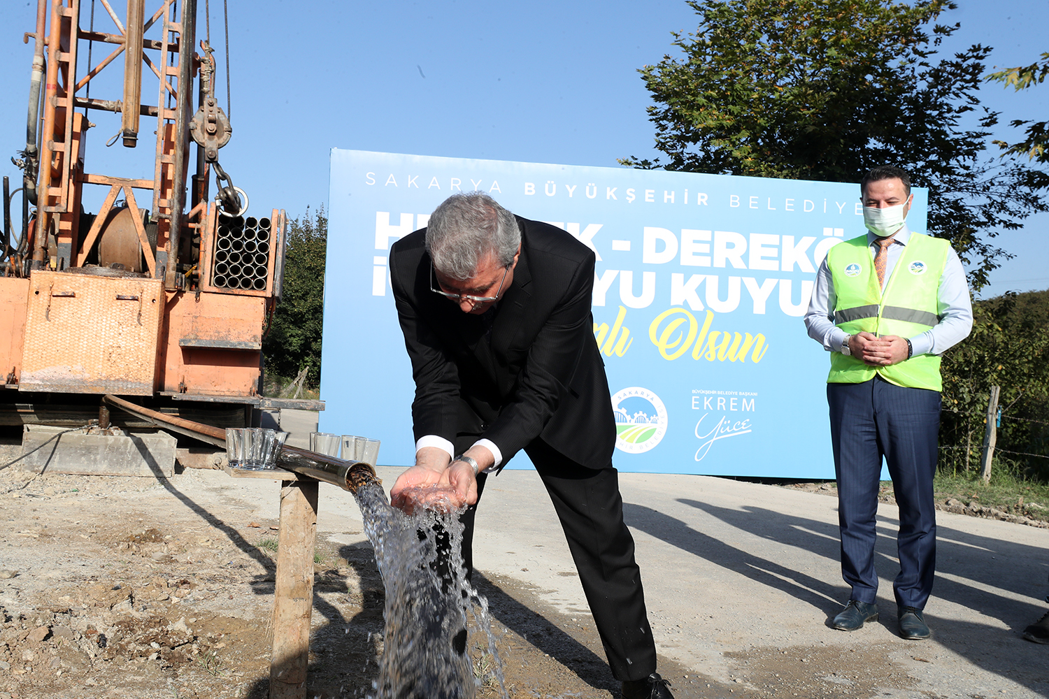 Hendek Dereköy’de musluklara kaliteli içmesuyu ulaşacak