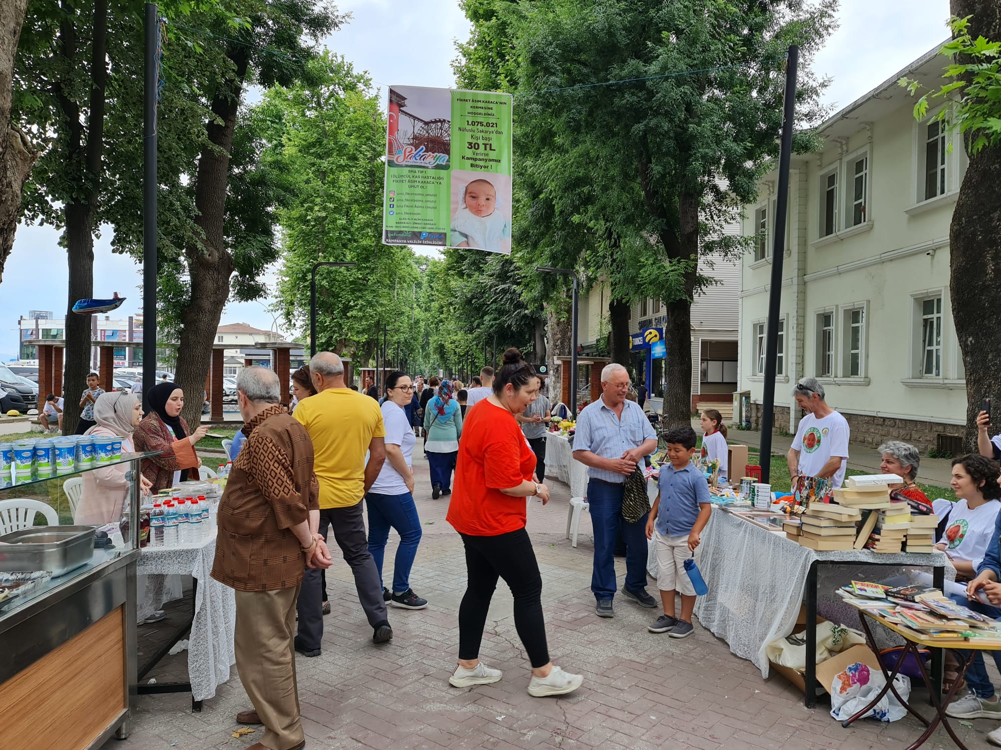 Minik Fikret Asım için Kermes Düzenlendi