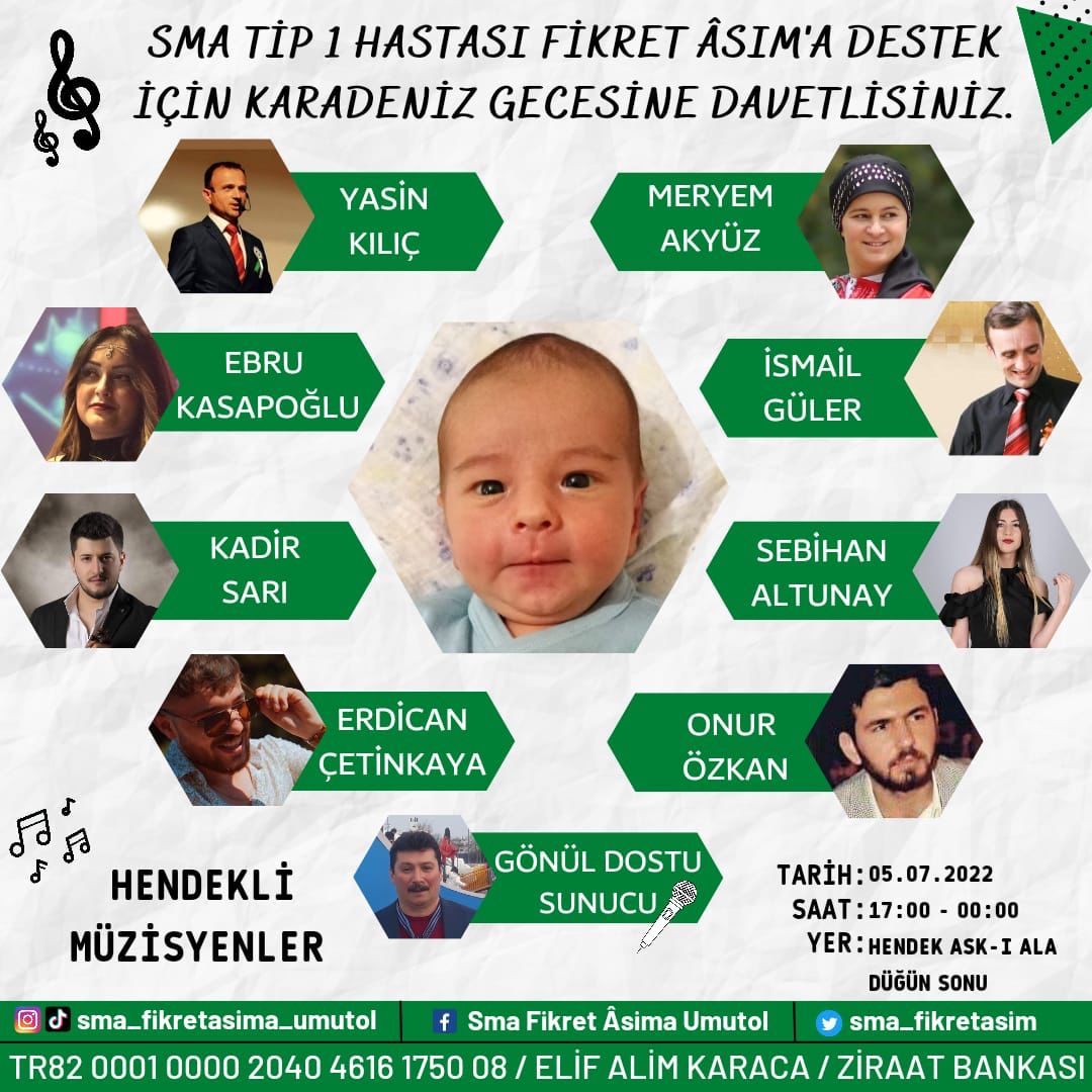 Fikret Bebek İçin Gece Düzenleniyor