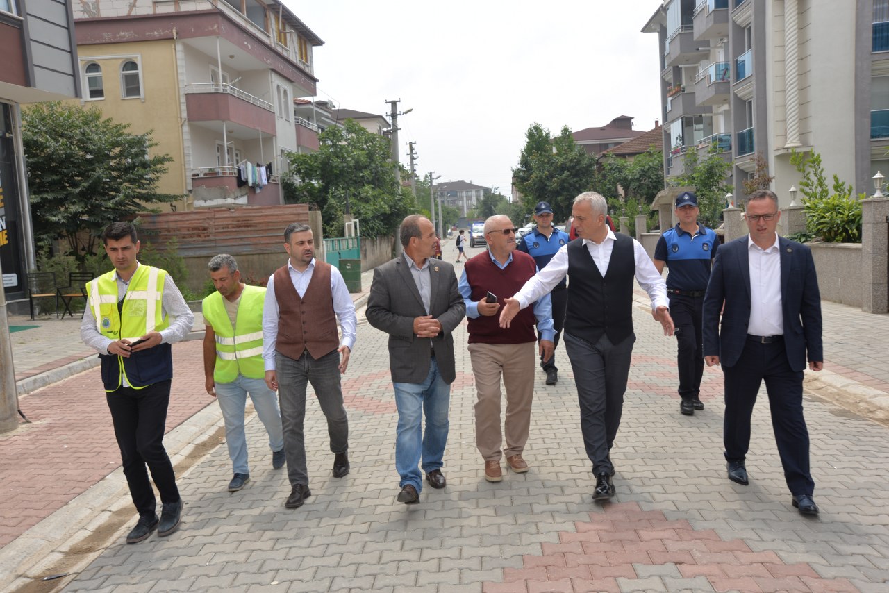 Başkan Babaoğlu ve Namlı Çalışmaları Yerinde İnceledi