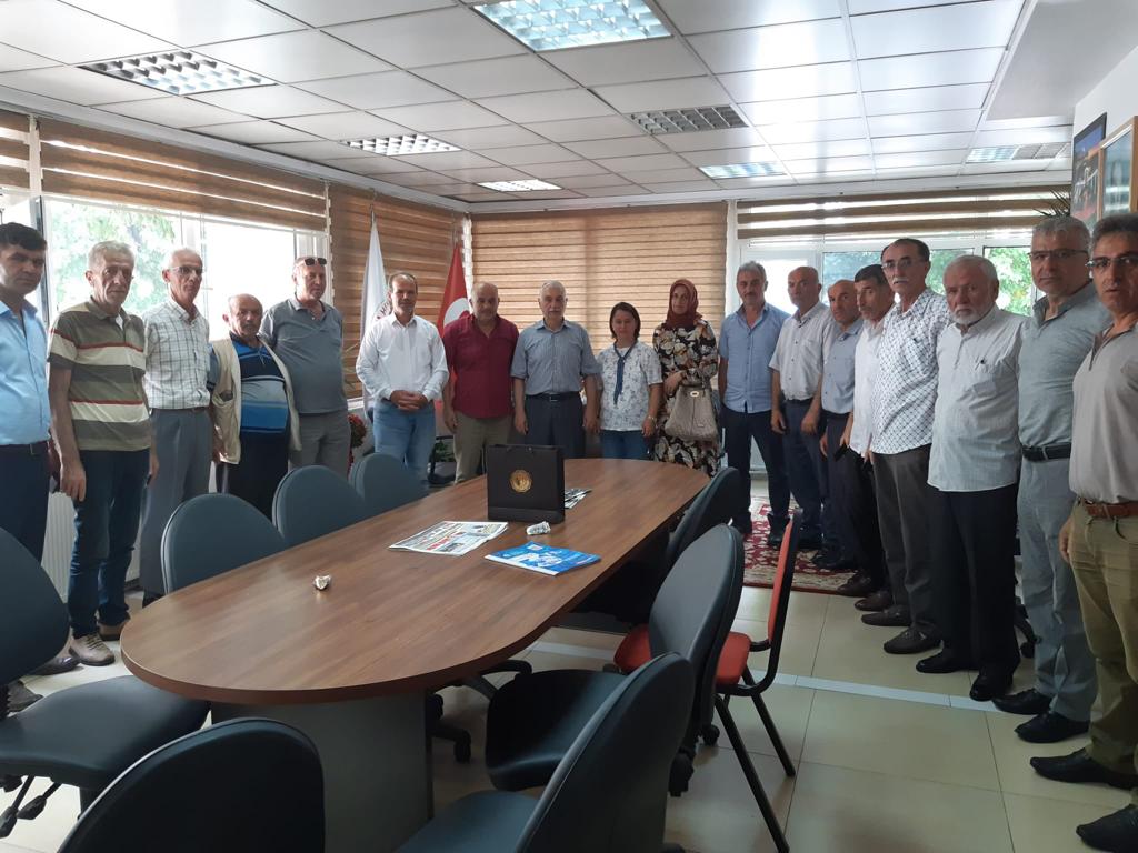 Karadenizliler Derneği Muhtarları Ziyaret Etti