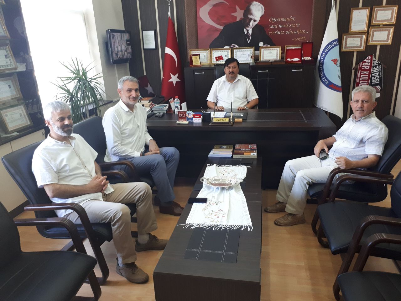Bayraktepe Derneğinden Doğan'a Ziyaret