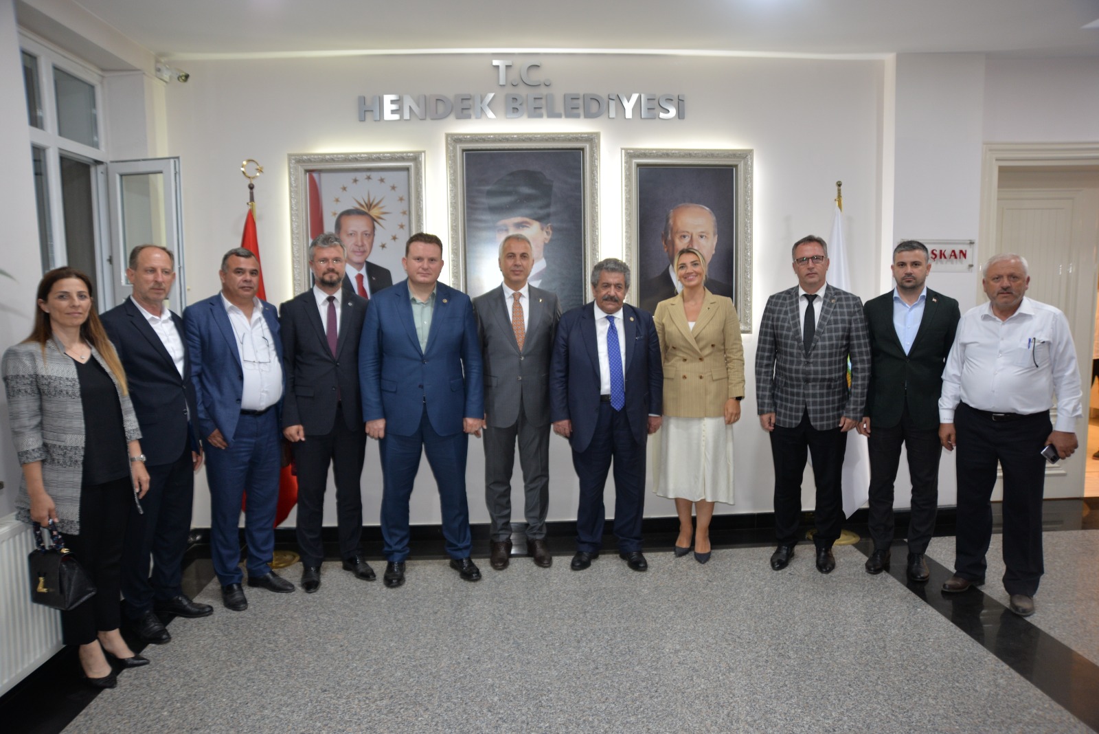 MHP Heyetinden Başkan Babaoğlu’na Ziyaret