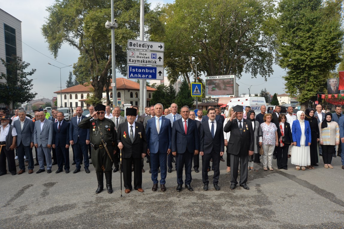 Hendek’te büyük zaferin 100. Yılı kutlandı