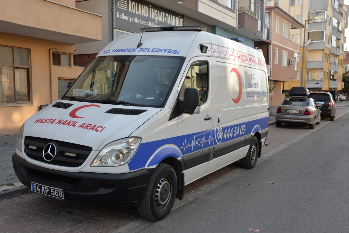 YENİ HASTA NAKİL ARACIYLA HİZMETE DEVAM