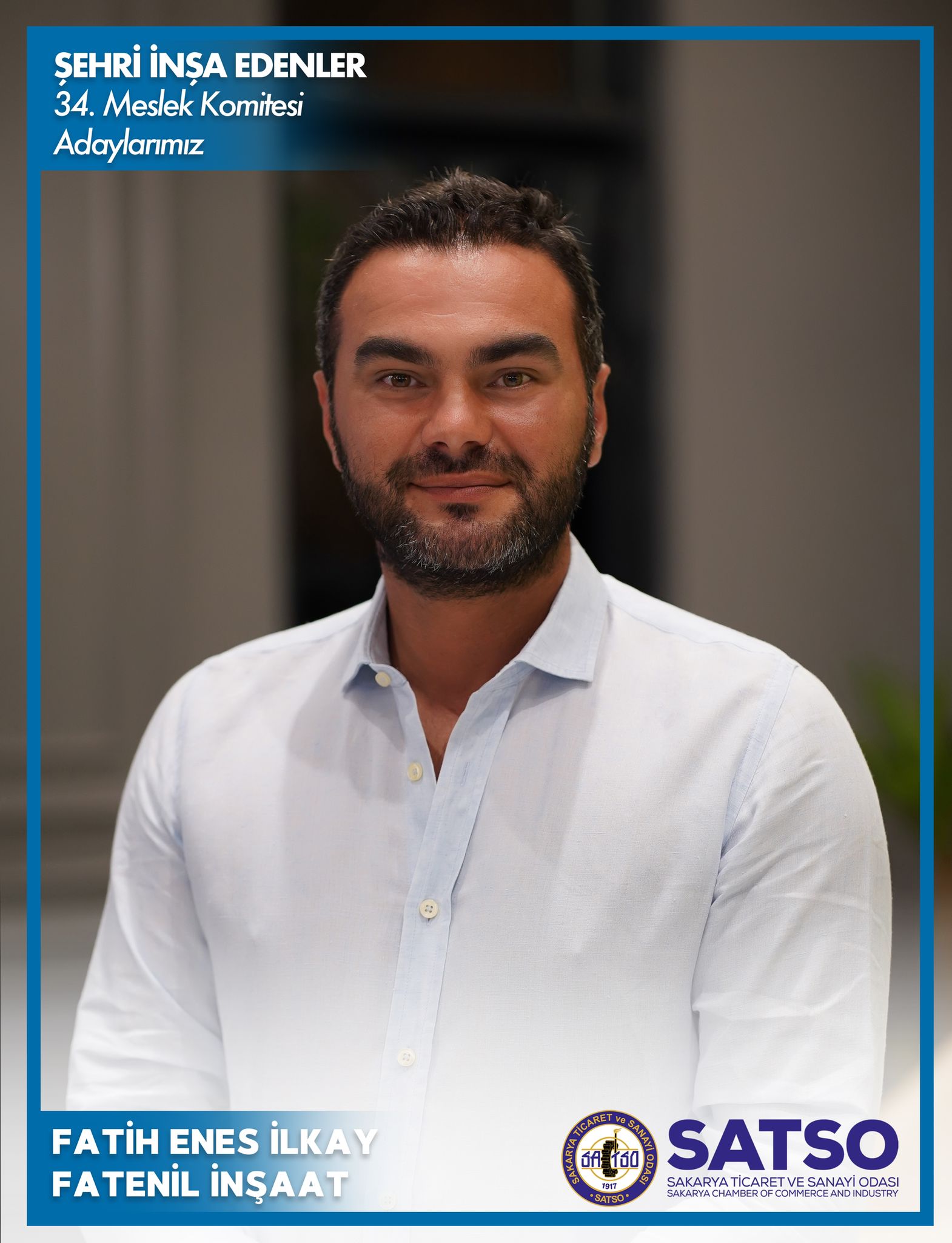 İlkay SATSO 34. Meslek Komitesi Adayı