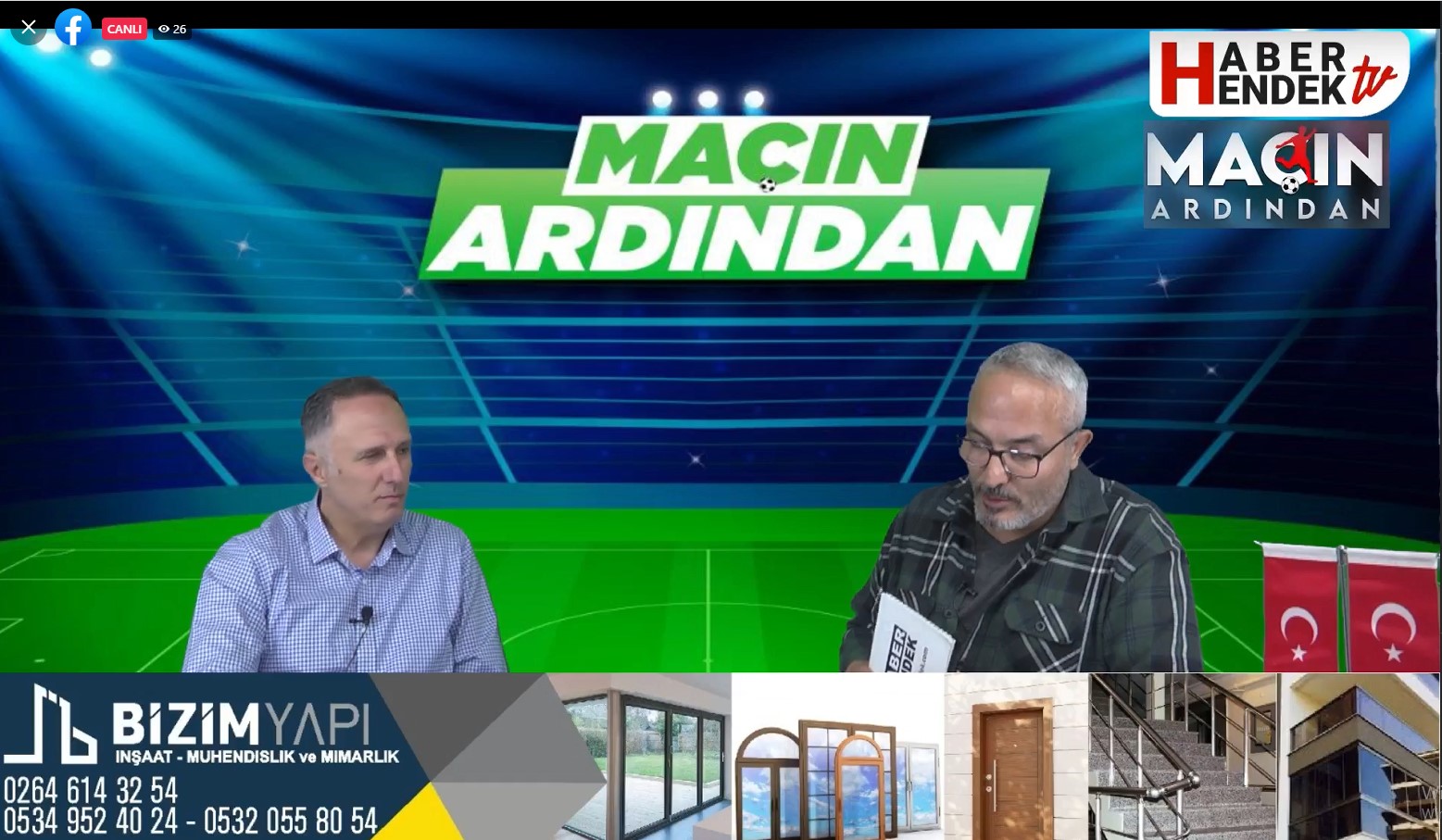 Maçın Ardından Canlı Yayın