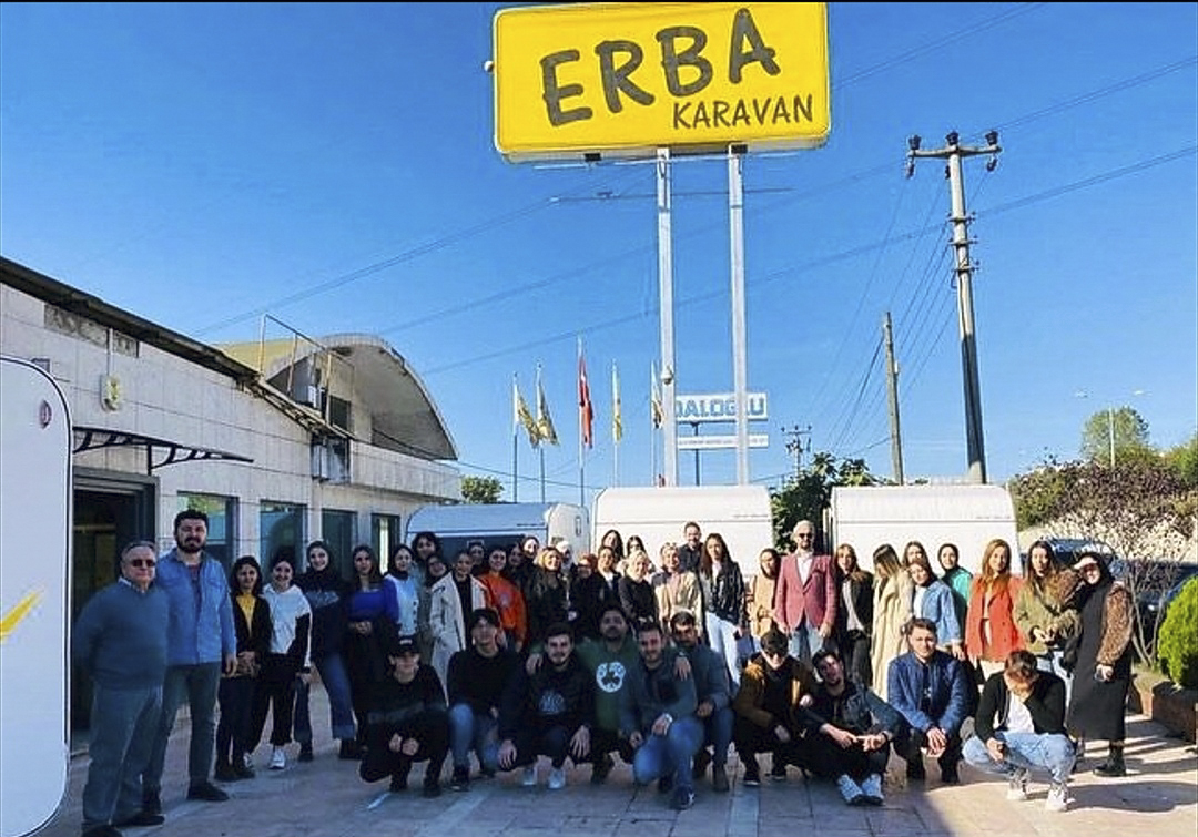 SUBÜ Hendek MYO karavan fuarına katıldı