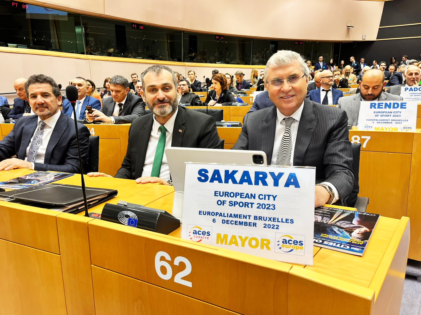 Sakarya 2023 yılı Avrupa Spor Şehri oldu