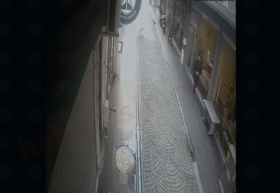 Patlama anı kameralara yansıdı