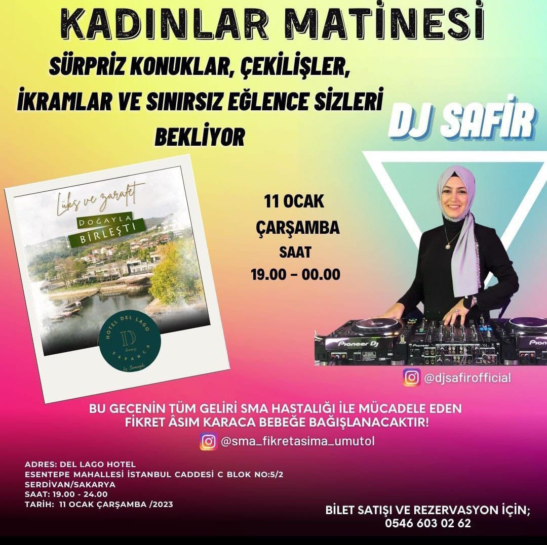 Fiko Bebek İçin Kadınlar Matinesi Düzenleniyor