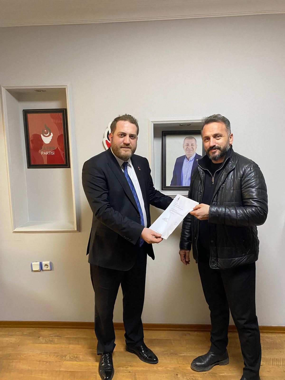 Zafer Partisi Hendek İlçe Başkanı Akçay oldu