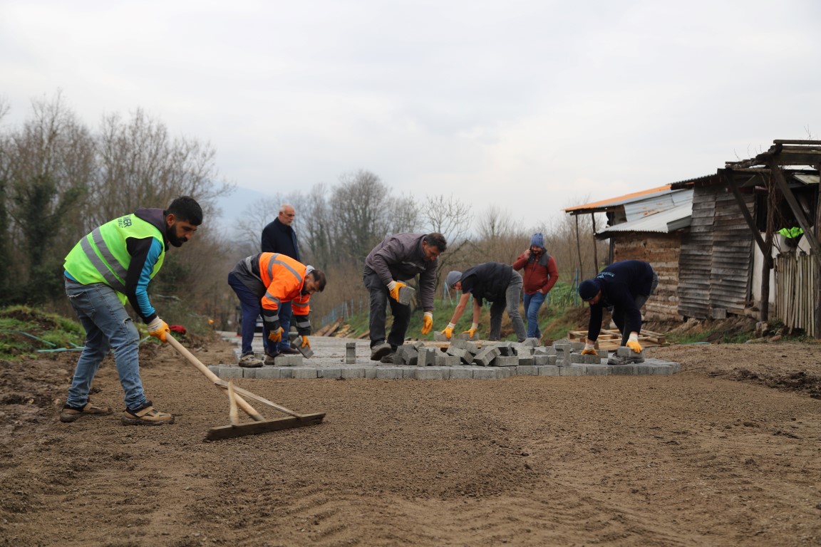 Sarıyer’de 5 Ayrı Sokak Kilit Parke Yolla Buluştu